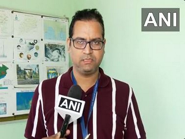 Dr Sanjeev Dwivedi, IMD Bhubaneswar Scientist (Photo/ANI)