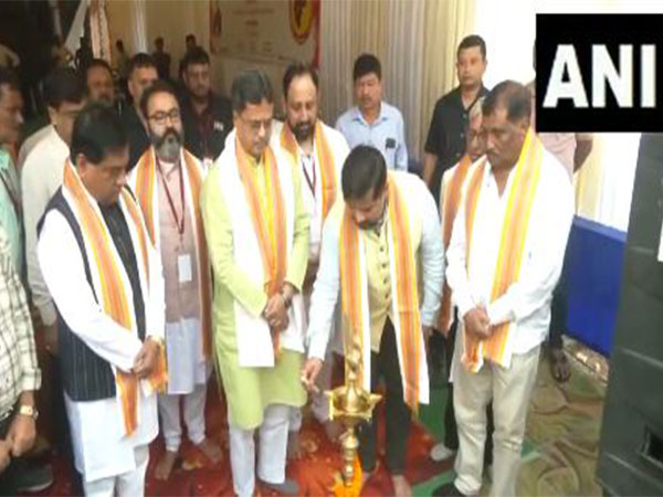 Tripura CM Manik Saha inaugurated a blood donation Camp in Agartala (Photo/ANI)