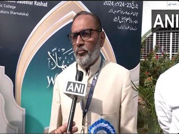 Spokesperson of AIMPLB Syed Qasim Rasool Ilyas (Photo/ANI)