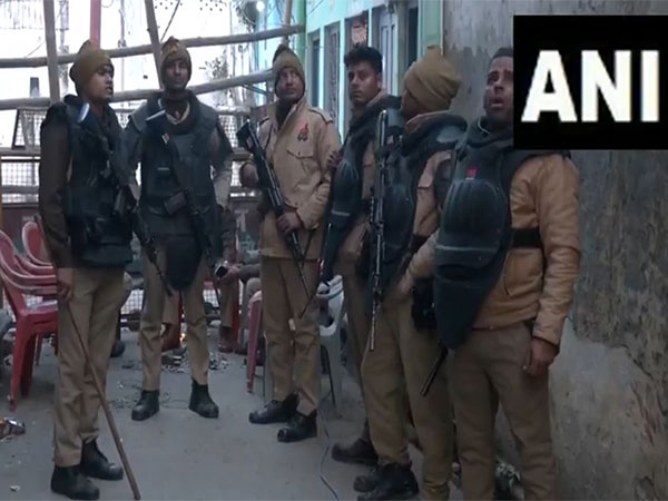 Visuals from the area near  Shahi Jama Masjid in Sambhal  (Photo/ANI)