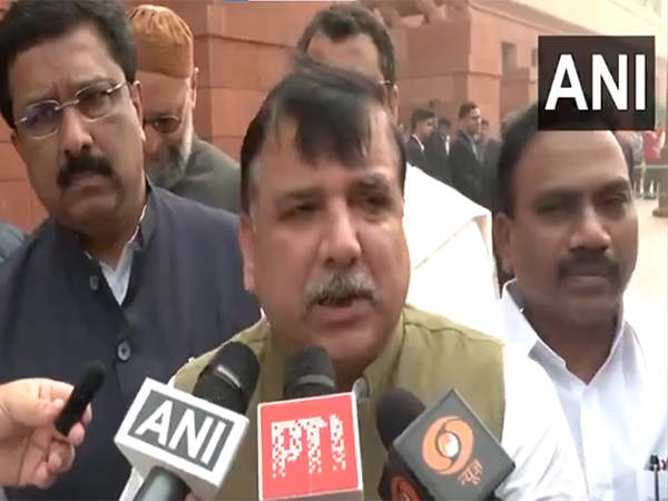 AAP MP Sanjay Singh (Photo/ANI)