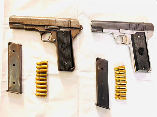 Arms recovered (Photo/@DGPPunjabPolice)