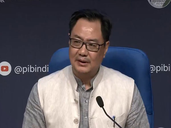 Parliamentary Affairs Minister Kiren Rijiju (Photo/ANI)