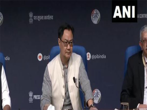 Union Minister Kiren Rijiju (Photo/ANI)