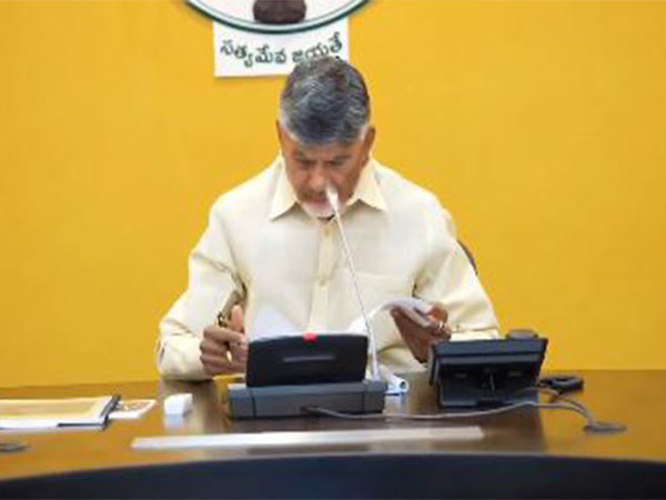Andhra Pradesh Chief Minister Nara Chandrababu Naidu (Photo/ANI)