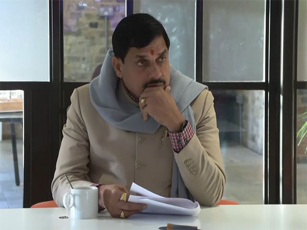 Madhya Pradesh CM Mohan Yadav visiting the Kings Cross Redevelopment Project in London (Photo/ANI)