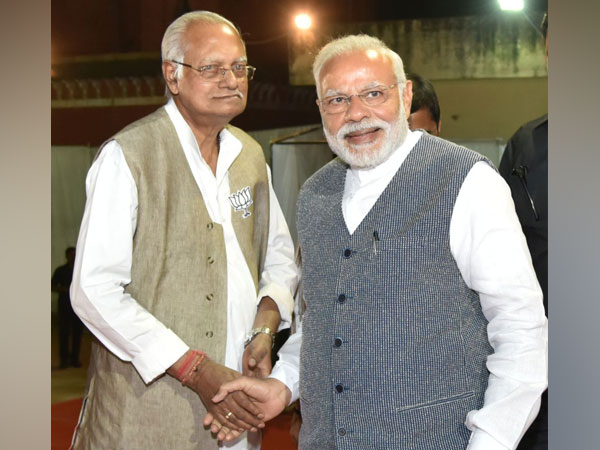 PM Modi with BJP leader Shyamdev Rai Chaudhary. (Photo: PM Modi's X)