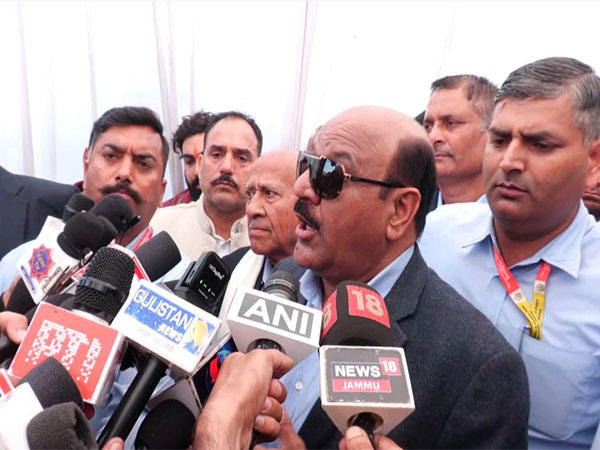 Jammu and Kashmir Deputy Chief Minister Surinder Kumar Choudhary (Photo/ANI)