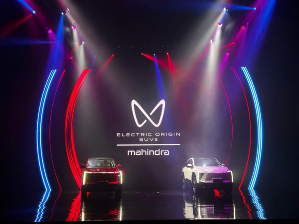 Mahindra unveils electric SUVs (Image: ANI)