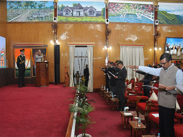  75th Constitution Day celebrated at Meghalaya Raj Bhavan. (Photo: Meghalaya Governor's office)