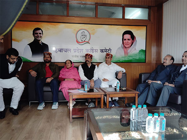 Visuals of Himachal Pradesh Congress meet (Photo/Vidit Chaudhary's X)