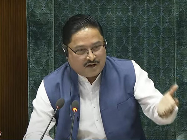 BJP MP Dilip Saikia in the chair (Photo Credit: Sansad TV)