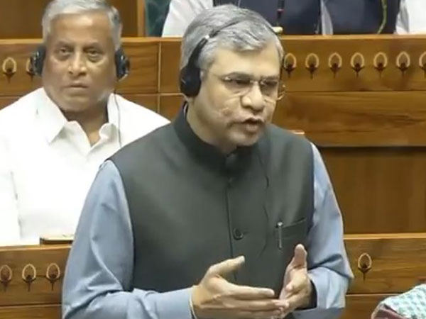  Union Minister for Information and Broadcasting Ashwini Vaishnaw. (Photo/Sansad TV)