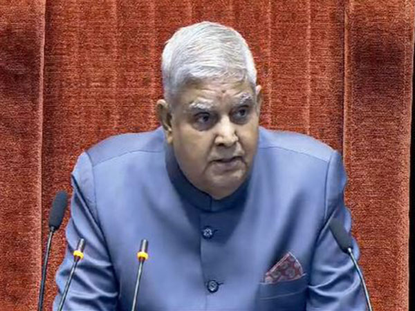 Chairman of the Rajya Sabha, Jagdeep Dhankhar (Photo/ANI)