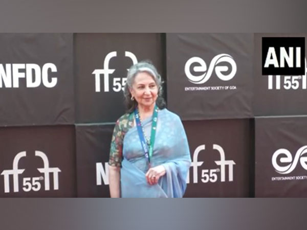  Sharmila Tagore (Image source/ANI) 