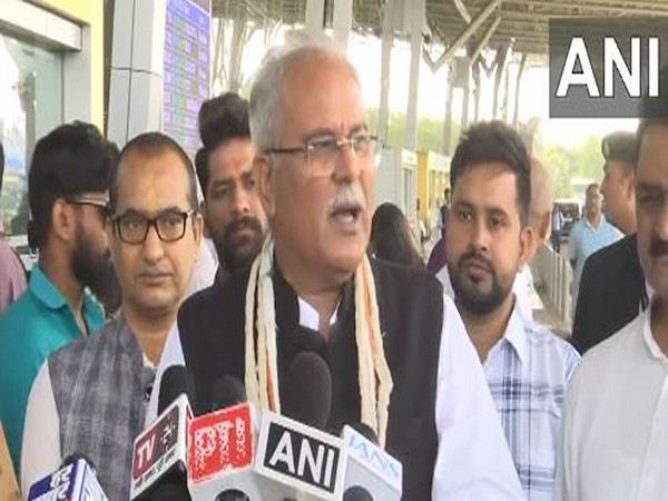 Congress leader and former Chhattisgarh CM Bhupesh Baghel (Photo/ANI)