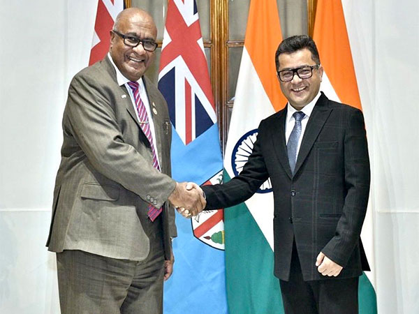 MoS Margherita meeting Fiji’s Deputy PM Kamikamica (Photo/X@PmargheritaBJP) 