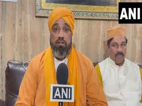 Syed Naseruddin Chishty, Chairman, All India Sufi Sajjadanashin Council (Photo/ANI)
