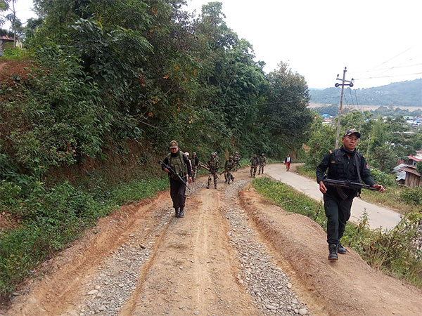 Search operations conducted by security forces in Manipur (Photo/@manipur_police)