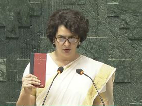 Congress General Secretary Priyanka Gandhi Vadra (Photo/Sansad TV)