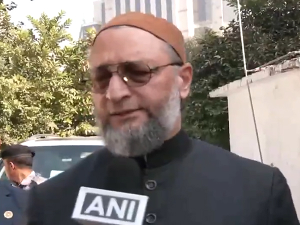 All India Majlis-e-Ittehadul Muslimeen (AIMIM) MP Asaduddin Owaisi (Photo/ANI)