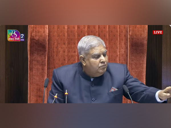 Raj Sabha Chairman and VIce President Jagdeep Dhankar (Photo/ANI)