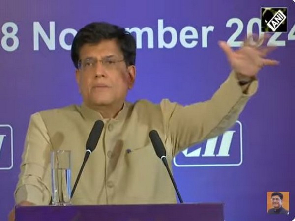 Union Minister Piyush Goyal at 2nd DPIIT-CII National Conference on Ease of Doing Business in Delhi(Photo/ ANI)