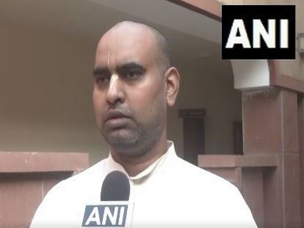 ISKCON India Director of Communications, Yudhishthir Govinda Das (Photo/ANI)