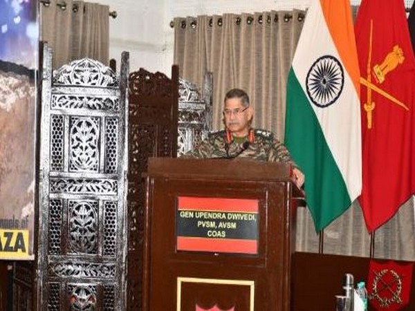 Army chief Gen Upendra Dwivedi (Pic/PIB)