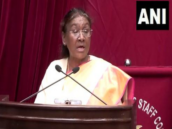 President Droupadi Murmu (Photo/ANI)