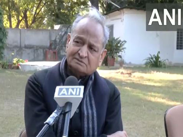 Former Chief Minister of Rajasthan and Congress leader Ashok Gehlot (Photo/ANI)