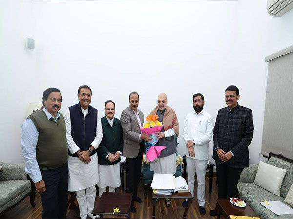 Mahayuti leaders meet Amit Shah, JP Nadda (Photo/Maharashtra CMO)