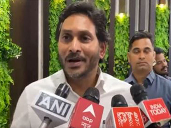 Former Andhra Pradesh CM and YSRCP chief YS Jagan Mohan Reddy (Photo/ANI)