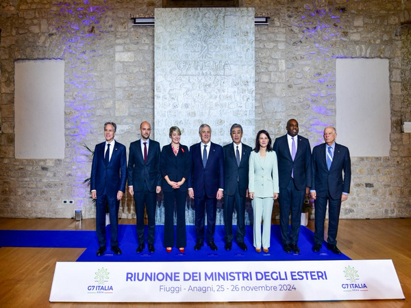 Foreign Ministers of G7 nations in Italy ( Photo Credit: X/@G7)