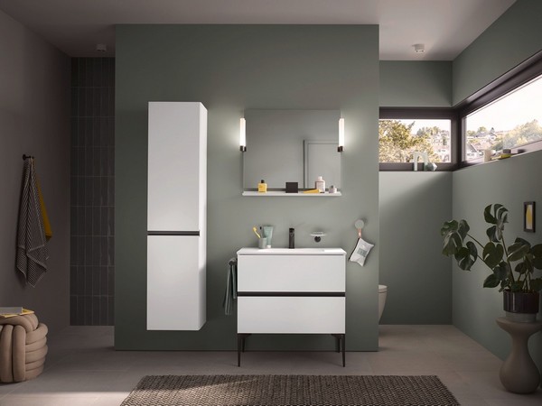 Duravit presents Sivida by Starck – Mineral cast washbasins and furniture with varied design options