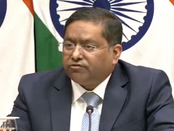 MEA spokesperson Randhir Jaiswal (Photo/ANI)
