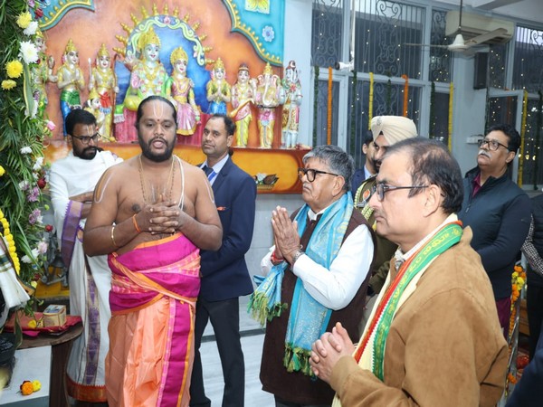 Governor Gulab Chand Kataria at Sri Venkateswara Swamy Temple in Panchkula  (File Photo/@Gulab_kataria)