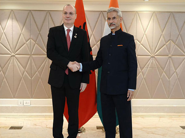 EAM Jaishankar with Foreign Minister of Albania, Igli Hasani (Photo/X@DrSJaishankar)