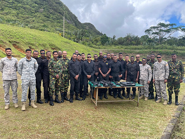 Indian Navy Marine Commando and Diving Mobile Training Team in Mauritius (Photo/X@indiannavy)