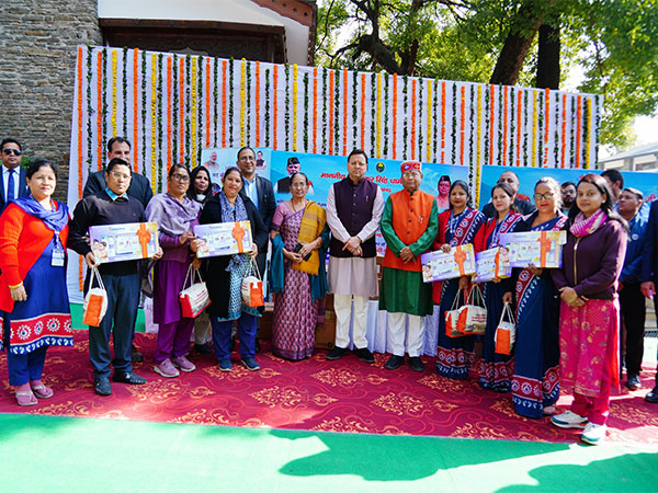 CM Dhami inaugurates 168 crib centres for construction workers' children (Photo/@pushkardhami)