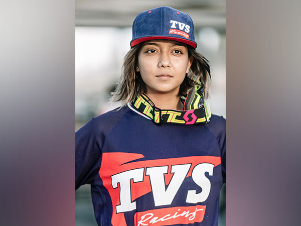 TVS Racing racer Aishwarya Pissay (Image: TVS Racing media)