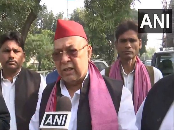Samajwadi Party (SP) MLA Ravidas Mehrotra (Photo/ANI)