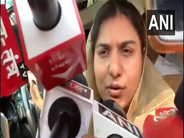 Samajwadi Party (SP) MP Iqra Munawwar Hasan (Photo/ANI)