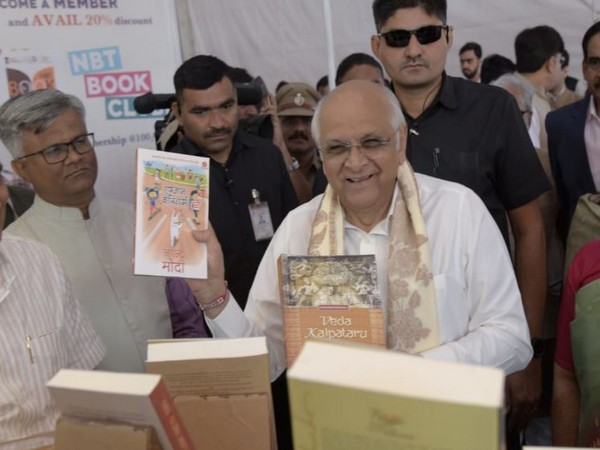 Gujarat CM Bhupendra Patel purchases books at Ahmedabad International Book Festival 2024 (Photo/X: @Bhupendrapbjp)