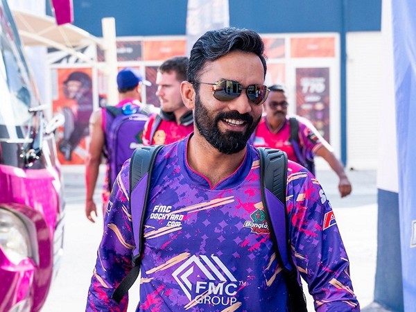 Bangla Tigers' Dinesh Karthik (Image: Abu Dhabi T10 media)