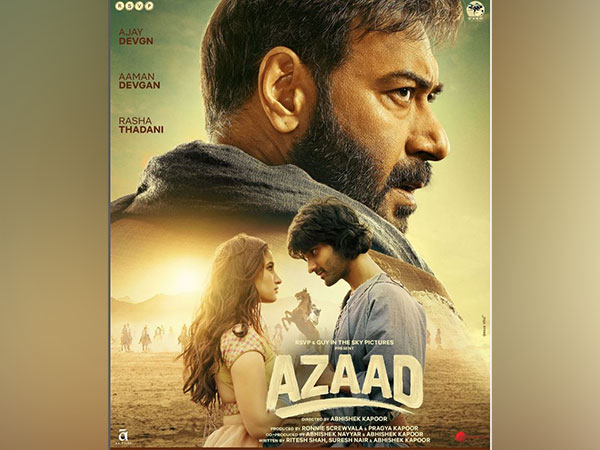 Poster of Azaad film (Image source: Instagram @ajaydevgn)