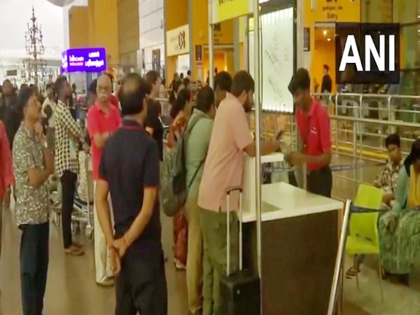 Flight operations at Chennai Airport resume. (Photo/ANI)