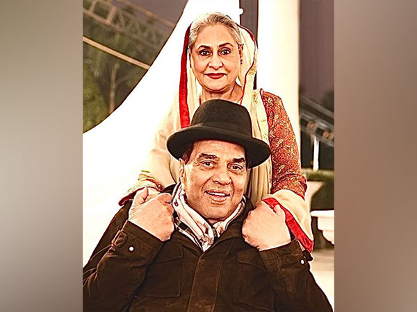 Dharmendra, Jaya Bachchan (Photo/@aapkadharam)
