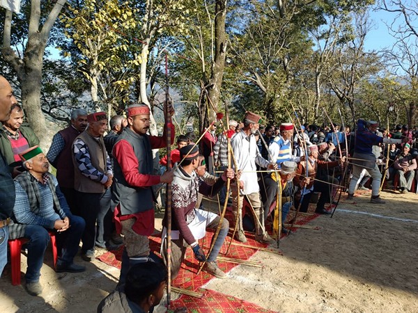 The festival, seeks to protect and promote the ancient tradition of Thoda, a sport believed to date back to the era of the Mahabharata. (Photo/ANI)