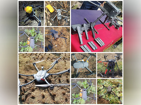  BSF seizes 250th drone in 2024. (Photo/ANI)